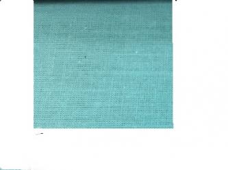 Drap-housse coton 90x200 bleu lagon bonnets 30cm