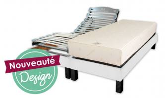 Literie électrique Relax Design Apollon blanc neige 2x80x200